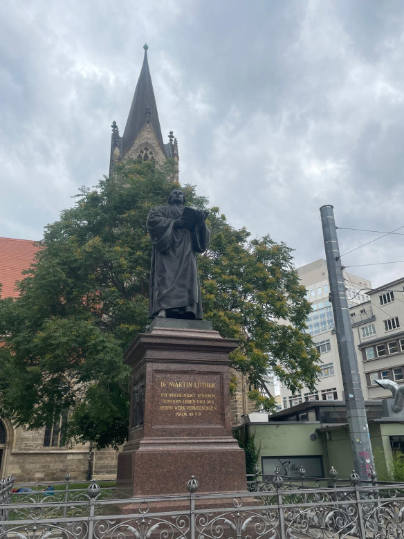 JES 2025 - Martin-Luther-Denkmal in Erfurt